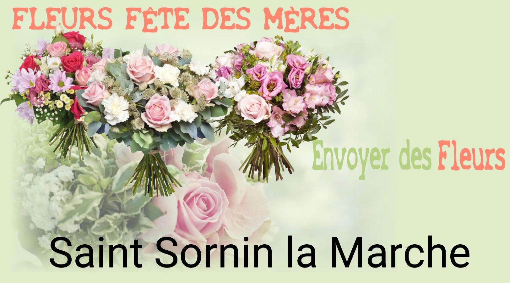 Bouquet de Fête des Mères livré à Saint-Sornin-la-Marche
